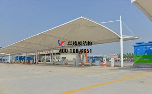 浚縣膜結(jié)構(gòu)充電站樁停車棚/雨棚【?？h漢生食品有限責(zé)任公司等】工程設(shè)計(jì)施工案例