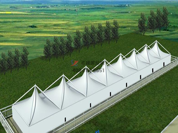 邵通污水廠膜結(jié)構(gòu)污水池設計施工【案例圖片】