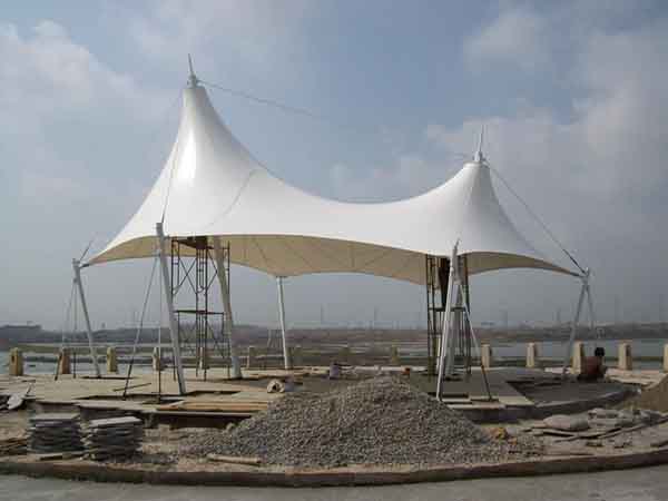 杭州張拉<font color='red'>膜結(jié)構(gòu)景觀</font>設(shè)計施工【案例圖片】