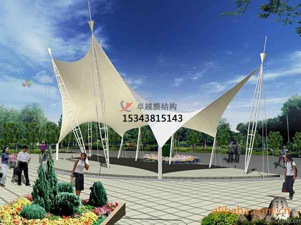 宜春張拉<font color='red'>膜結(jié)構(gòu)景觀</font>設(shè)計施工【案例圖片】