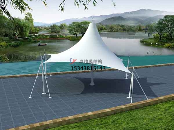 汕尾<font color='red'>張拉膜結構</font>景觀小品【案例圖片】
