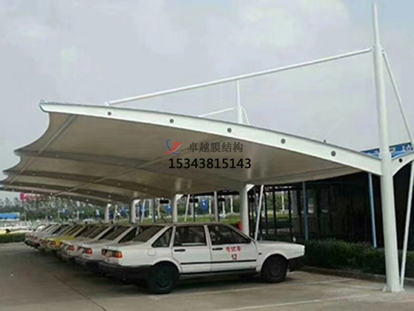 呼和胡特膜結構車棚【生產廠家】
