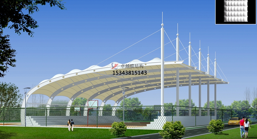 阿勒泰體育場膜結(jié)構(gòu)罩棚設計【設計公司】 　　