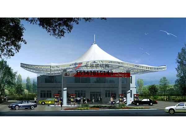 安徽膜結(jié)構加油站【生產(chǎn)設計】