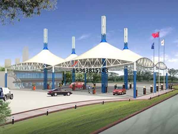 銀川市加油站膜結(jié)構遮陽棚【生產(chǎn)銷售】