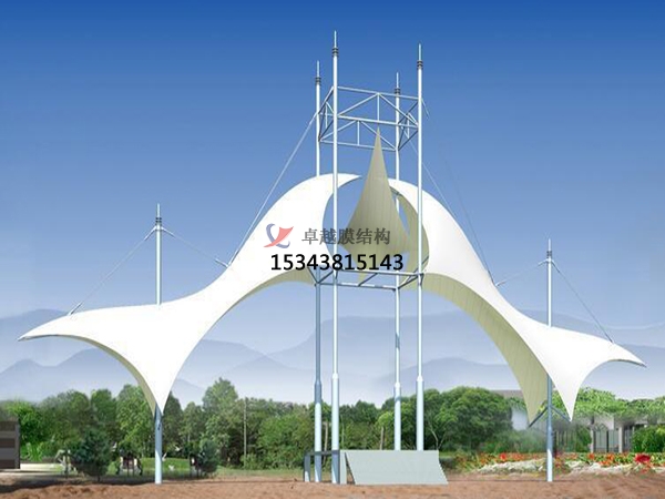 太原張拉膜施工案例【廠家直銷(xiāo)】