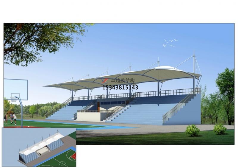 南華膜結(jié)構(gòu)看臺/舞臺/主席臺設計施工安裝生產(chǎn)廠家