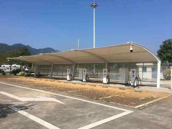 鄭州膜結(jié)構雨棚【設計施工】