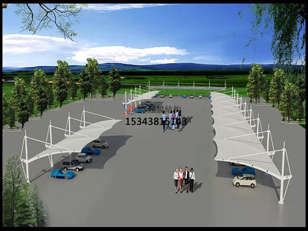 為什么膜結(jié)構(gòu)車(chē)棚多使用PVDF膜材