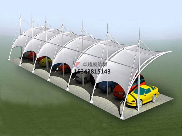 周口膜結(jié)構(gòu)停車(chē)棚【生產(chǎn)銷(xiāo)售】遮陽(yáng)棚雨棚