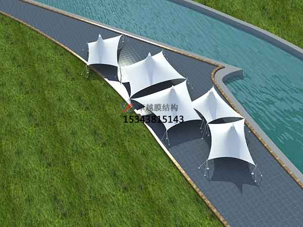 膜結(jié)構(gòu)罩棚膜材一種新興的建筑材料！