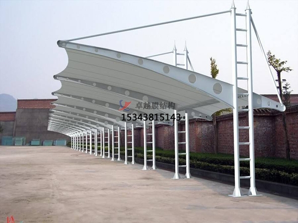 洪湖膜結(jié)構停車棚【設計生產(chǎn)安裝】