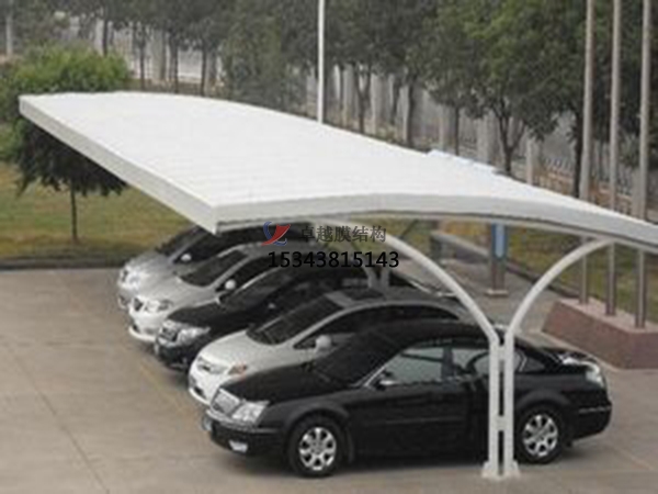 漁洋膜結(jié)構(gòu)停車(chē)棚【雨棚遮陽(yáng)棚生產(chǎn)安裝】