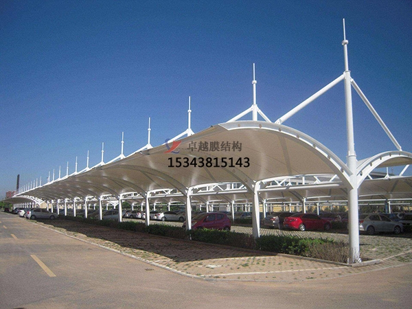 玉樹膜結(jié)構【充電站防雨篷】停車棚設計安裝