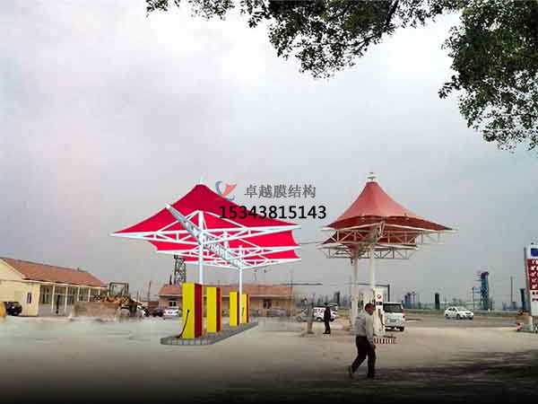 蘭考膜結(jié)構(gòu)加油站【生產(chǎn)設計】施工安裝