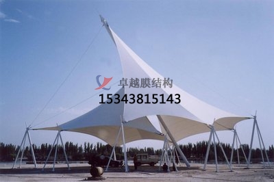 山西景觀膜結(jié)構遮陽棚