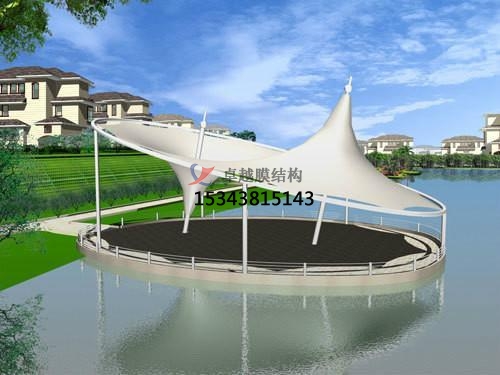 張拉膜建筑效果圖分享！