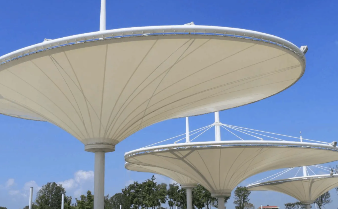 膜結(jié)構雨棚能應用在什么地方？