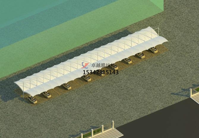 哪些因素影響著膜結構車棚的美觀性？