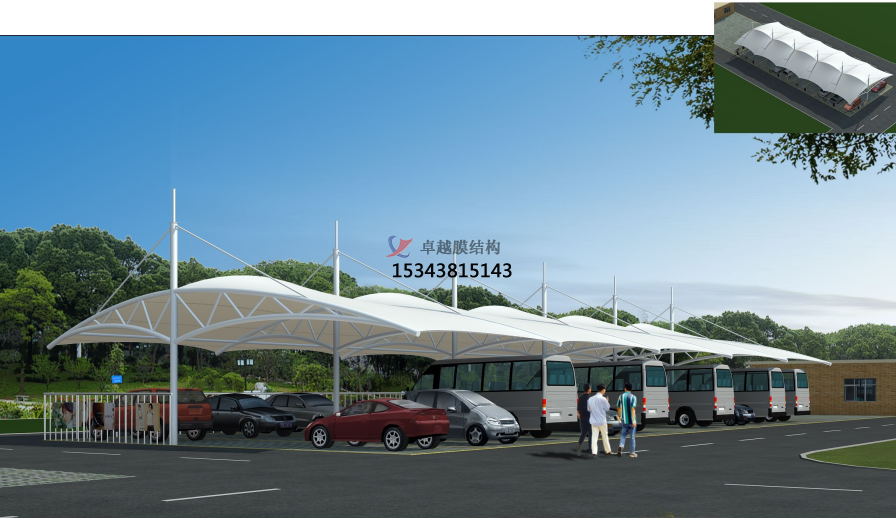 為什么膜結(jié)構(gòu)車棚隨處可見？