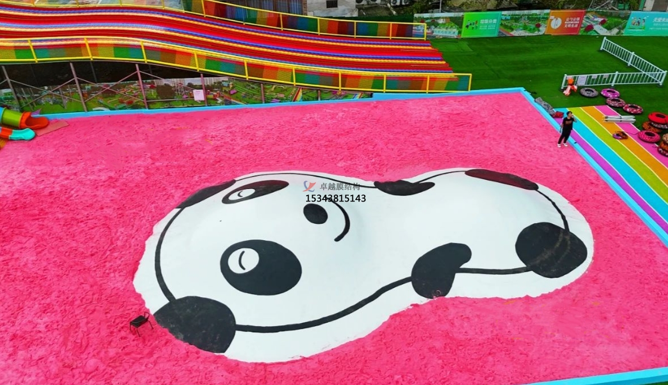 邢臺膜結構公司【生產安裝】游樂場蹦蹦云廠家