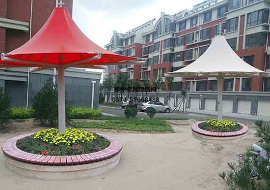 漯河張拉膜籃球場遮陽棚生產(chǎn)廠家設(shè)計施工【漯河職業(yè)技術(shù)學(xué)院張拉膜籃球場遮陽棚】等項目