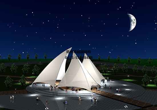 山西張拉膜遮陽棚生產(chǎn)廠家設(shè)計施工【山西財經(jīng)大學(xué)張拉膜遮陽棚】等項目